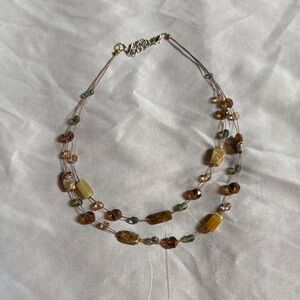 Elegant Multi-Color Beaded Necklace